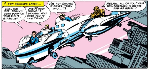 Fantastic 4's Fantasi-Car