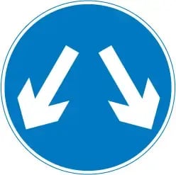 3-Vehicles-may-pass-either-side-to-reach-the-same-destination