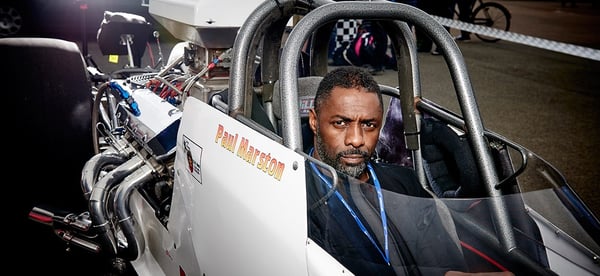 Idris Elba super comp dragster