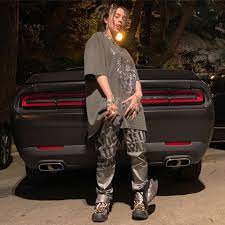 Billie Eilish and her Dodge Challenger SRT Hellcat