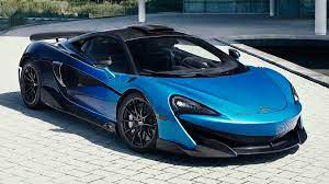 Blue McLaren 600LT