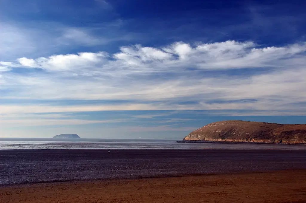 Brean_Down_beach