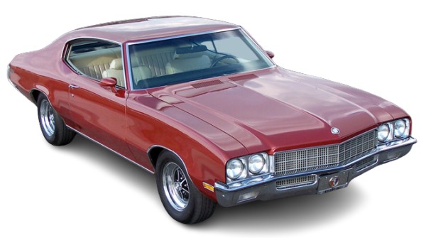 Red Buick Skylark 