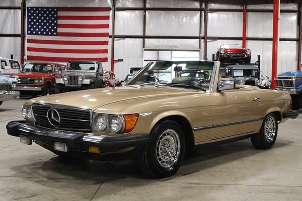 Champagne 1981 Mercedes-Benz 380SL