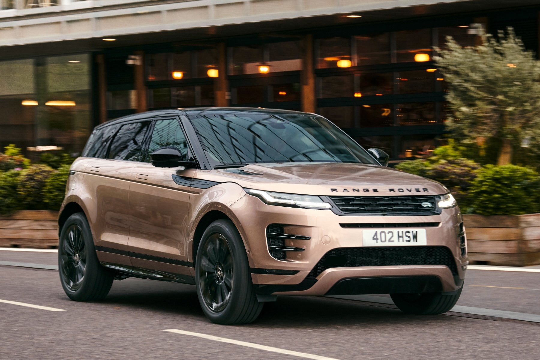 Corinthian Bronze Range Rover Evoque