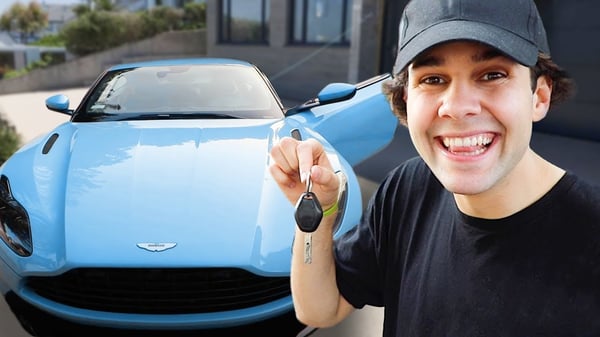 David Dobrik Aston Martin