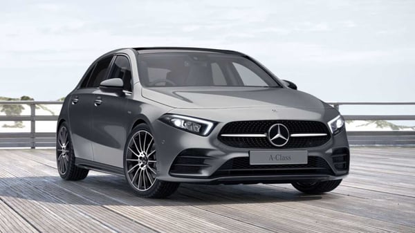 Grey Mercedes Car