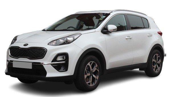 White Kia Sportage