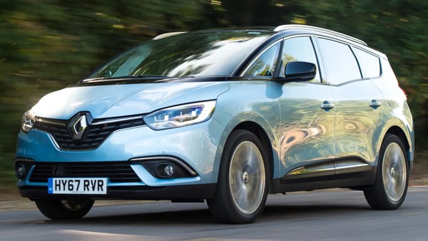 Light Blue Renault Grand Scenic