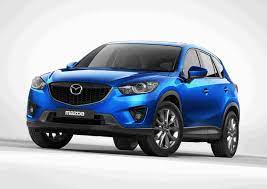 Blue Mazda CX5