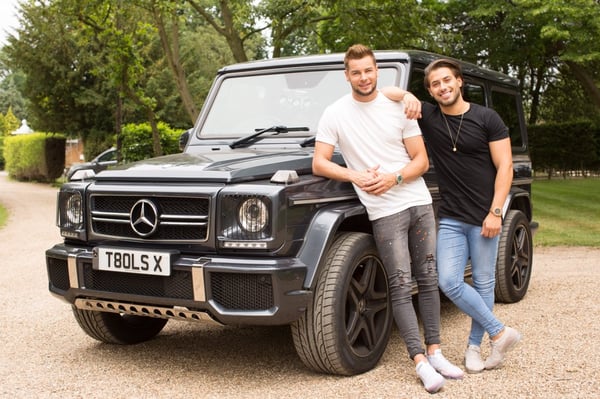 Chris Hughes With His Mercedes G-Class