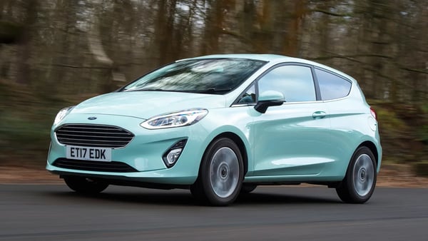 Mint Green Ford Fiesta