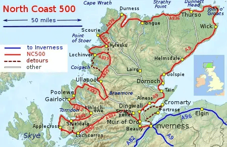 NC500 Route