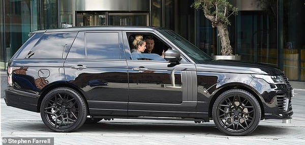 Olivia Attwood Collects Her Range Rover Vogue