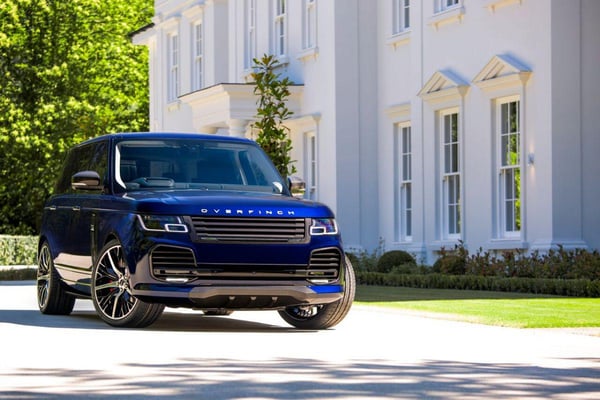 Overfinch Range Rover in blue