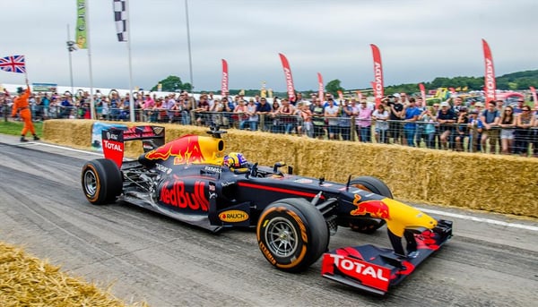 Red Bull Race Car at Carfest Retro