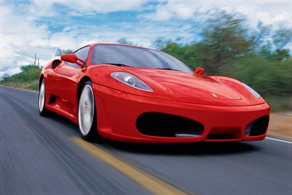 Red Ferarri F430