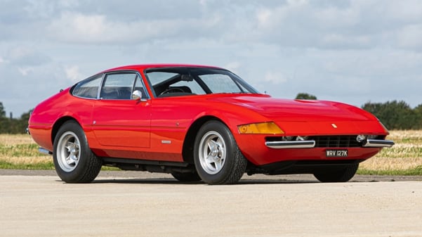 Red Ferrari Daytona