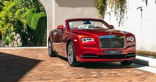 Red Rolls Royce Dawn