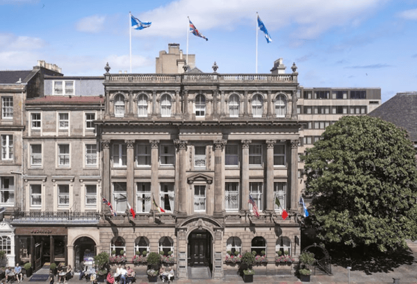 Best Hotels for Road Trips - Intercontinental Edinburgh The George
