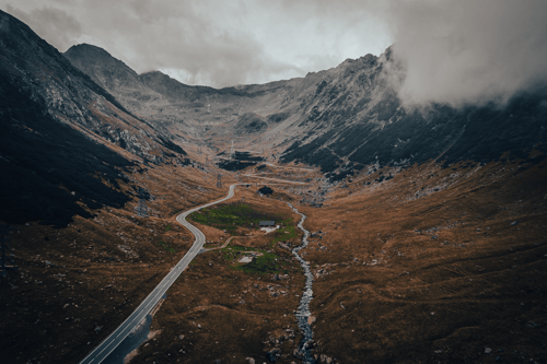 The Transfagarasan Highway Romania