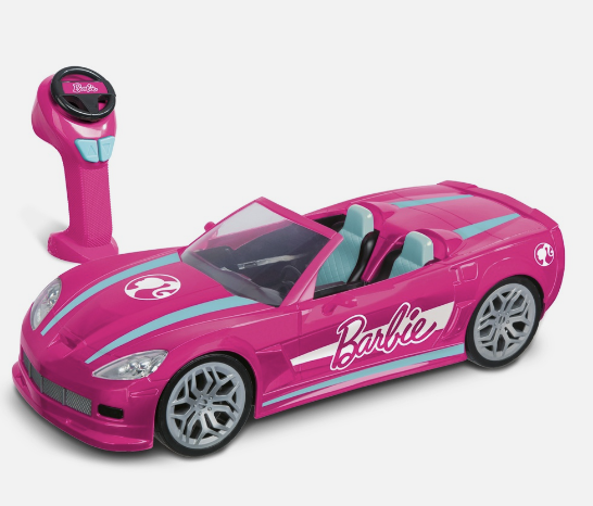 Barbie's eco-friendly car