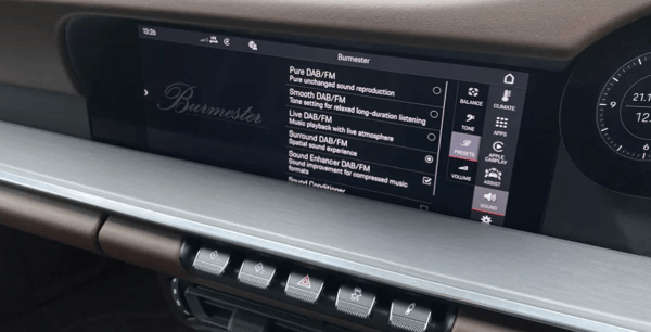 Porsche 911 Turbo S, Burmester High-End Surround