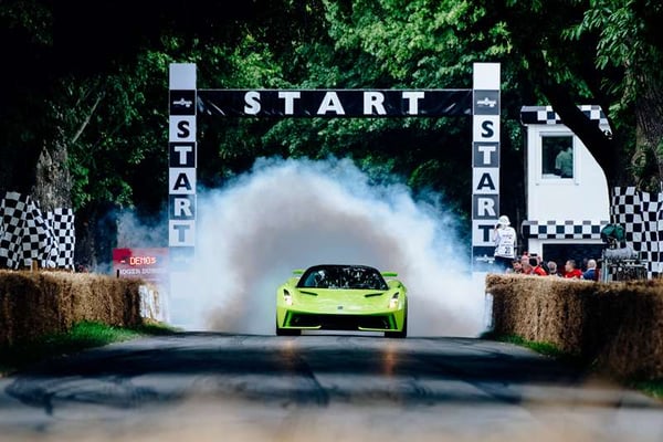 Start Line at the Goodwood Festival of Speed