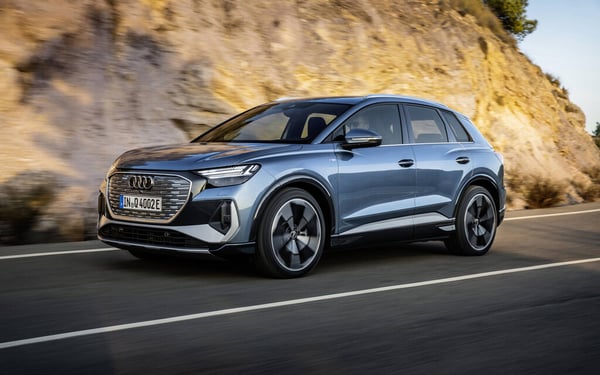 The Audi Q4 e-tron 