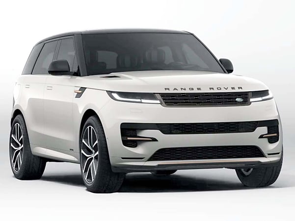 White Range Rover Sport