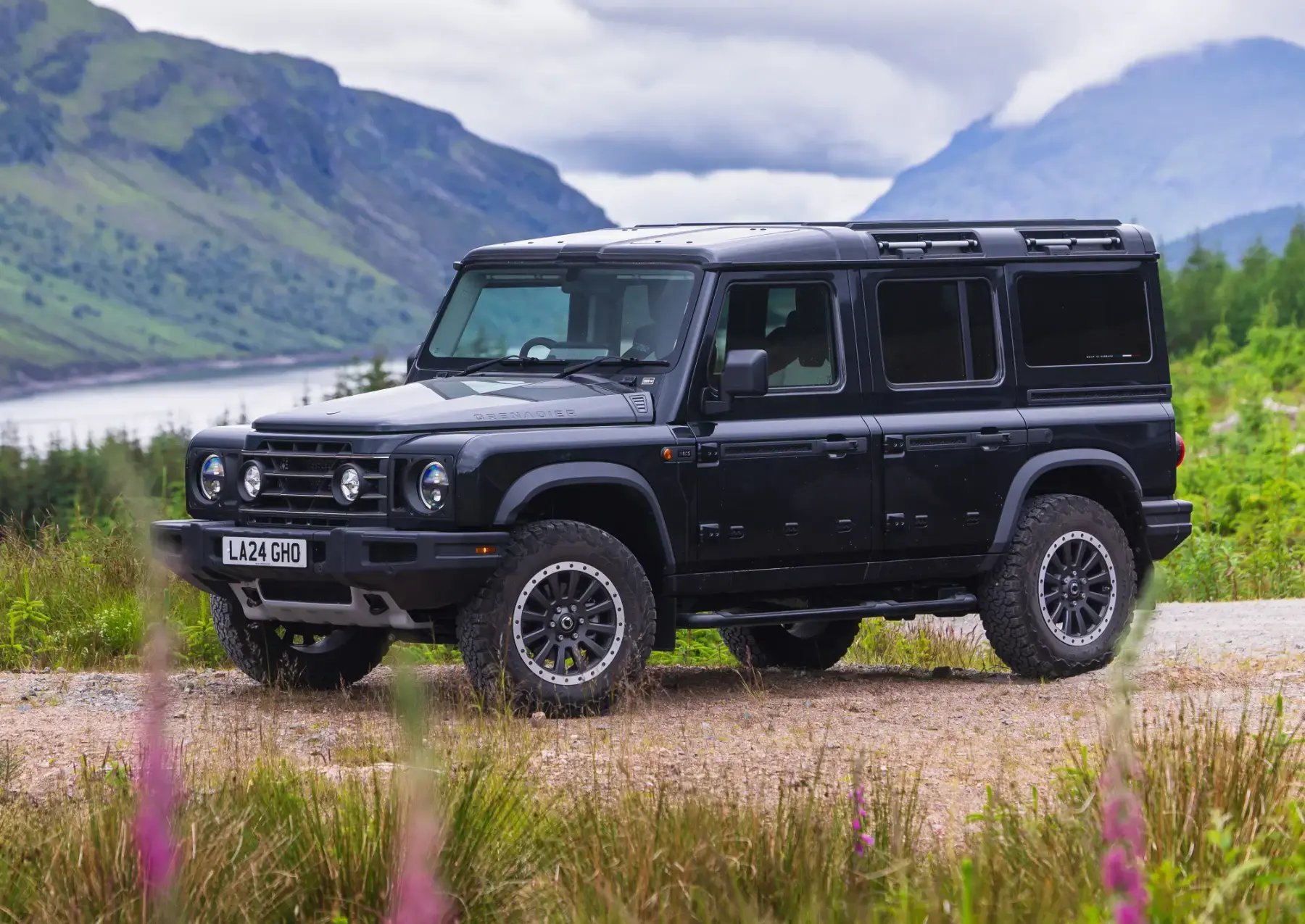 black-Ineos-Grenadier-parked