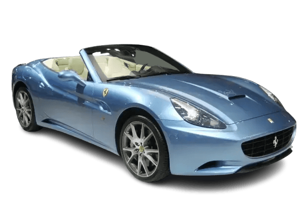 blue-ferrari-california