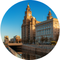 Liver Building in Liverpool