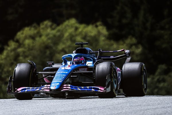 alpine 2023 f1 car