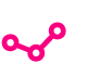 pink connector icon