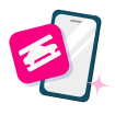 shiny mobile carmoola logo white bg icon