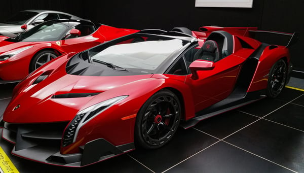 Lamborghini Veneno, Neymar