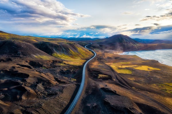 Driving in Iceland