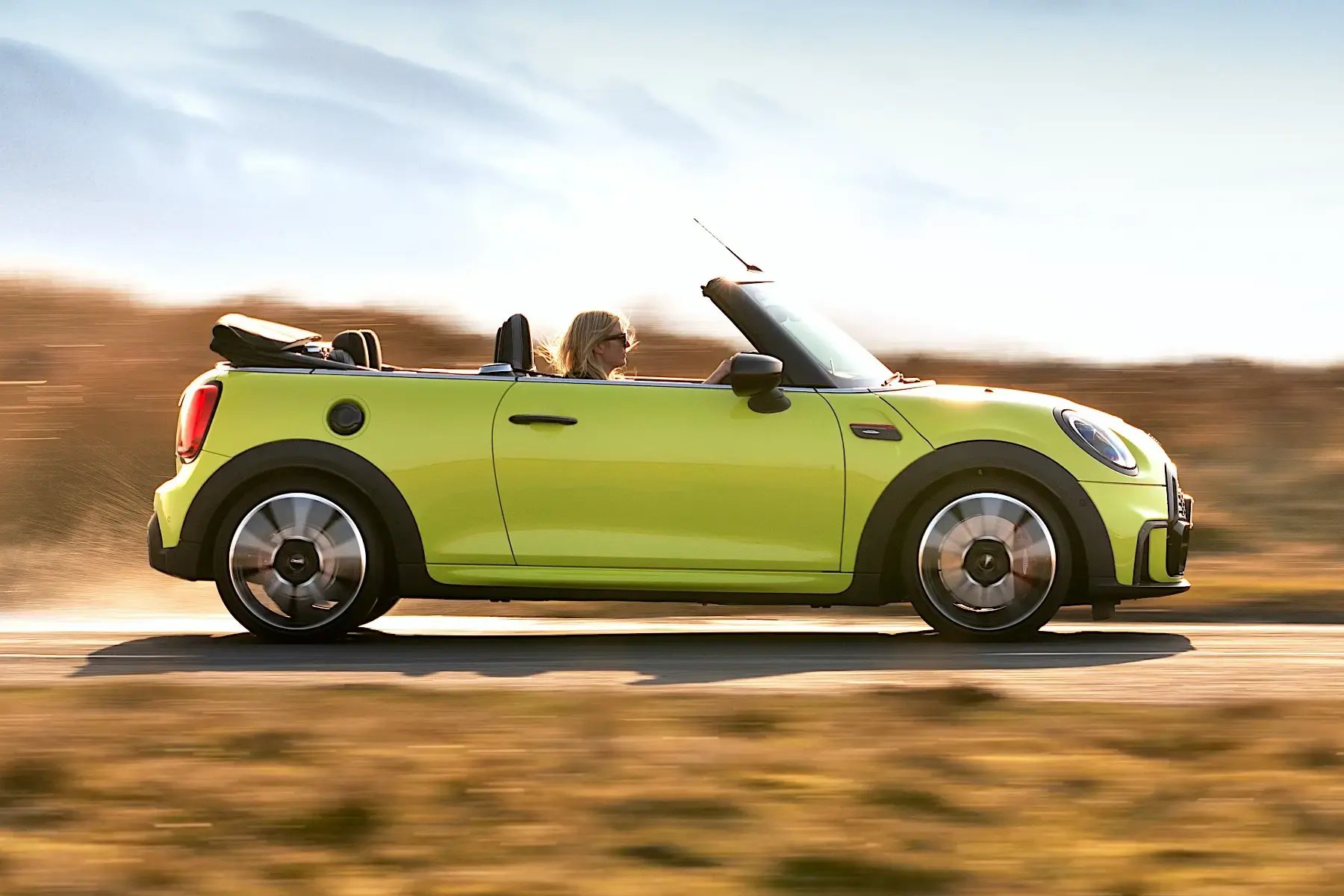 yellow-Mini-Convertible-dynamic-side